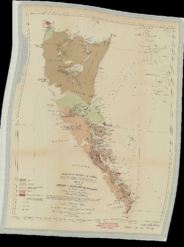 Map of Haida Villages